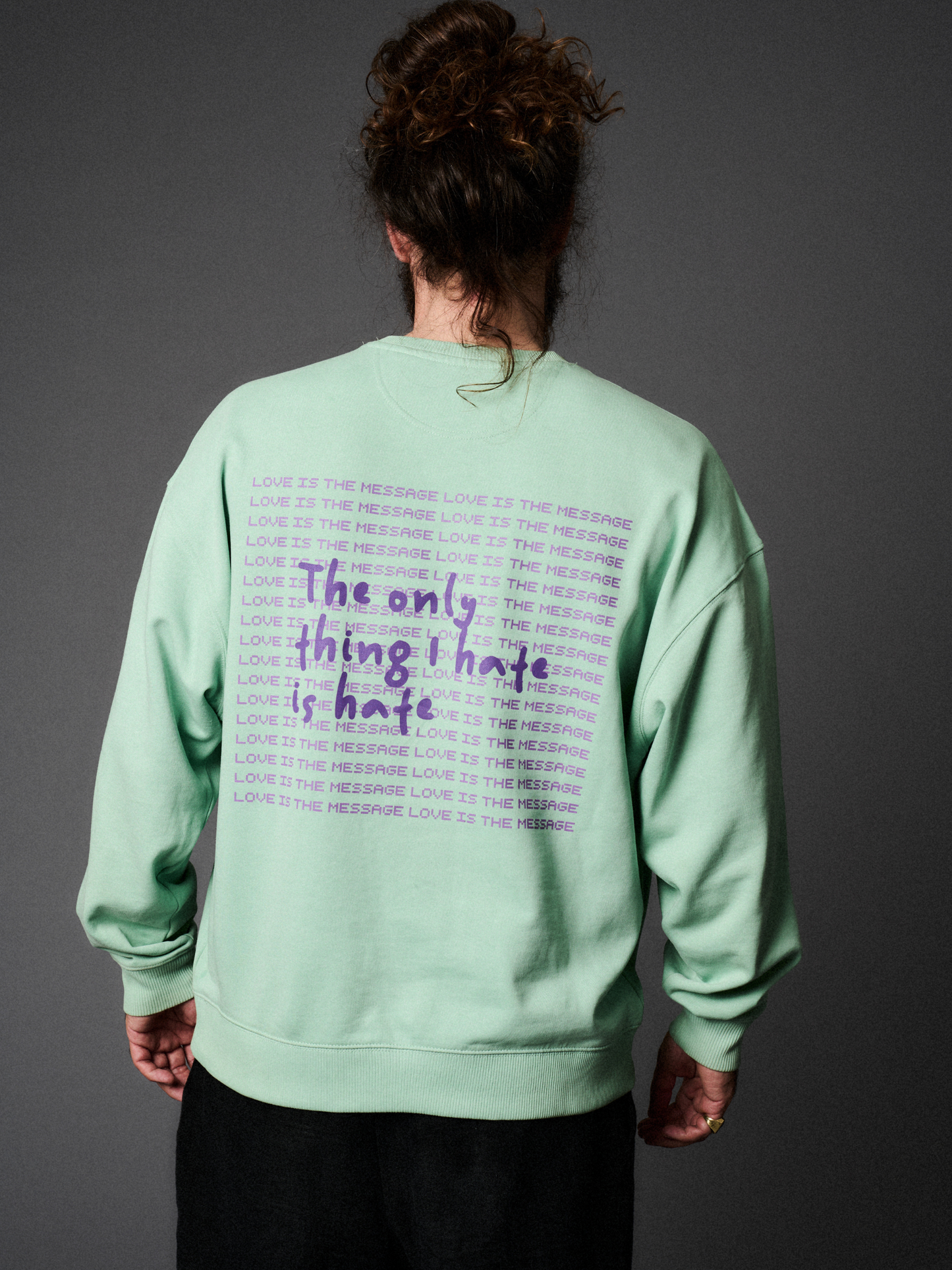 Sweater Pastel Green